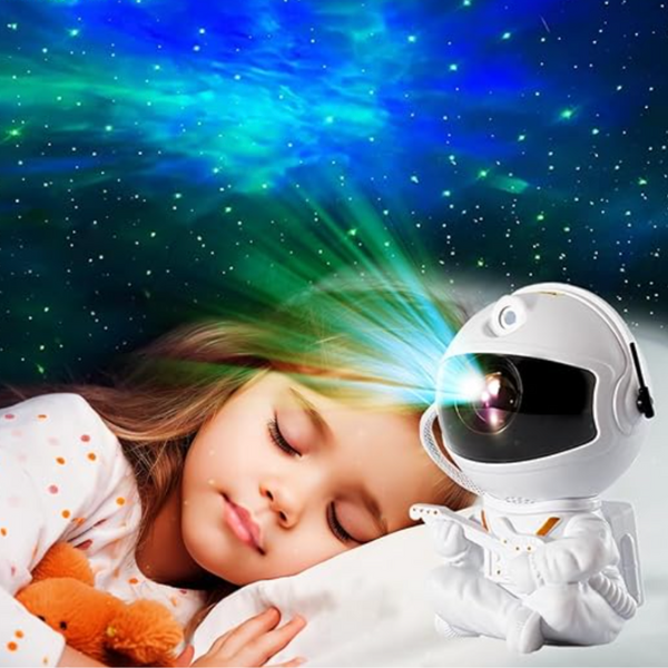 Astronaut Galaxy Night Light Projector